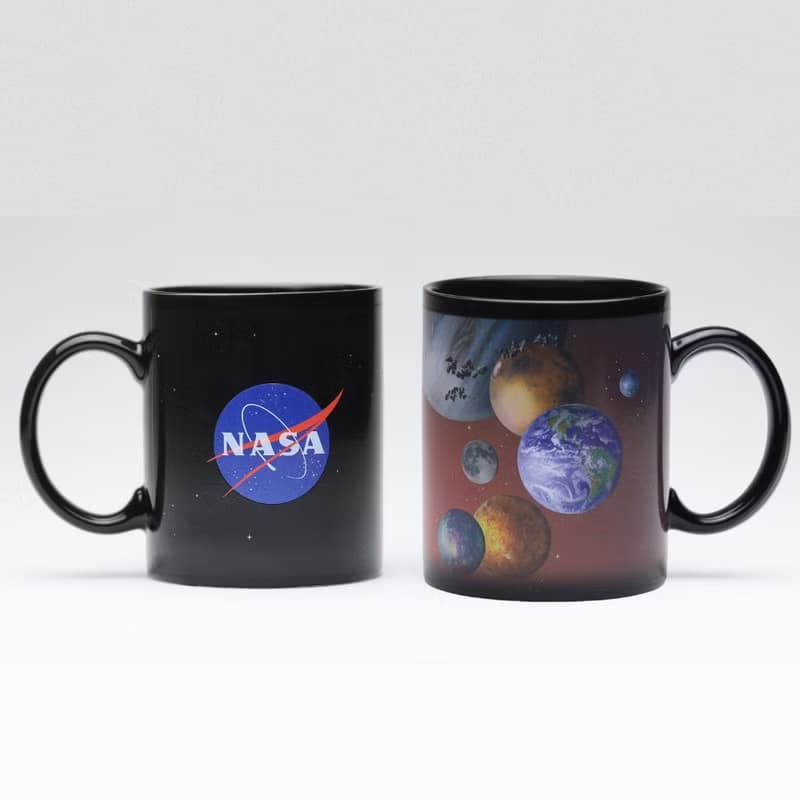 科學馬克杯系列/NASA太陽系感溫變色杯