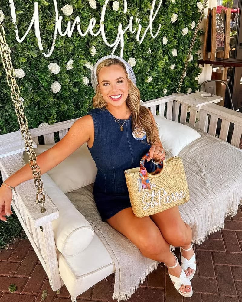 BOHOPeach ( Bella ) Unique Gifts Personalized Name Handbags Painting