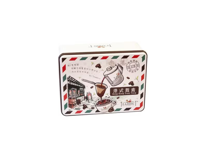 TEADDICT港式早餐茶 (鴛鴦茶膽)| 小郵包DIY Set 100克茶葉連沖泡