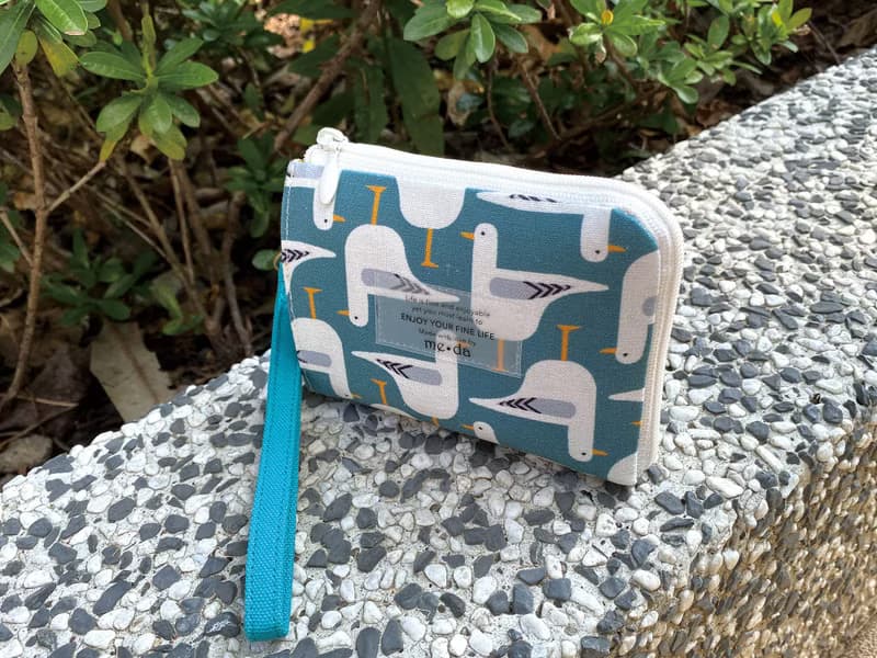 6 Coin 拉鍊零錢包 海鷗