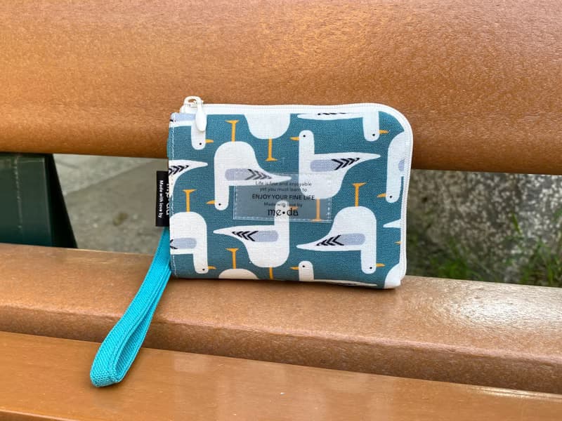 6 Coin 拉鍊零錢包 海鷗