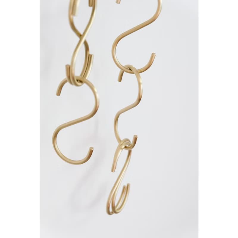 聖誕禮盒 黃銅金色復古S掛鉤 居家收納 多個裝