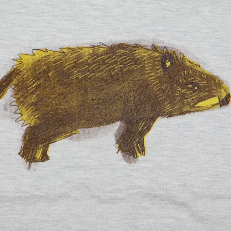 イノシシ (亥年) 動物 ユニセックス Tシャツ、レディース Tシャツ 、キッズ Tシャツ90~160cm、ベビー ロンパース70~80cm 、リンクコーデ