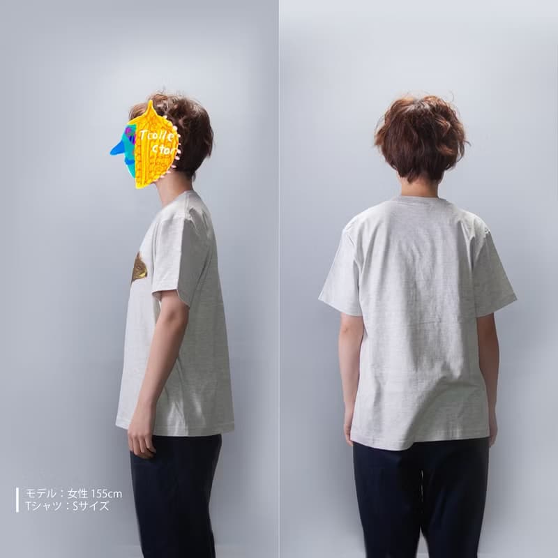 イノシシ (亥年) 動物 ユニセックス Tシャツ、レディース Tシャツ 、キッズ Tシャツ90~160cm、ベビー ロンパース70~80cm 、リンクコーデ