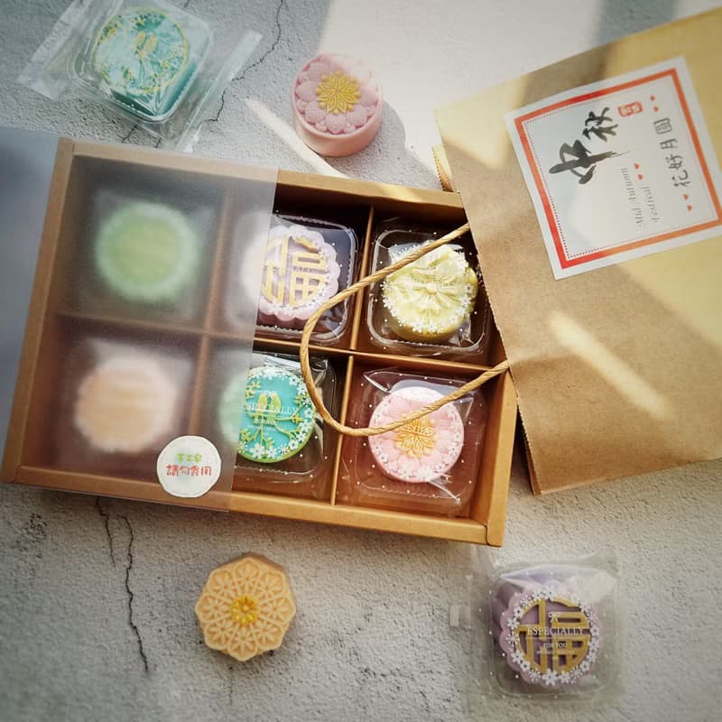 好洗不胖中秋月餅皂禮盒