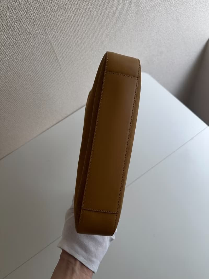 中古包 Gucci古馳 焦糖式麂皮單肩包