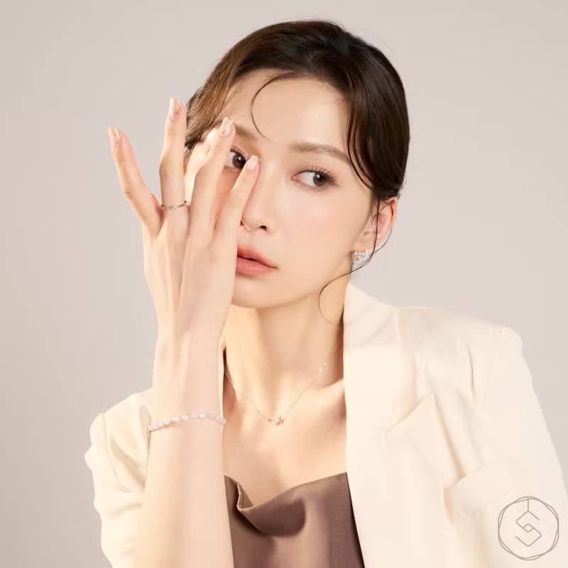 【曙光】草莓晶 珍珠 白水晶 天然水晶手鍊