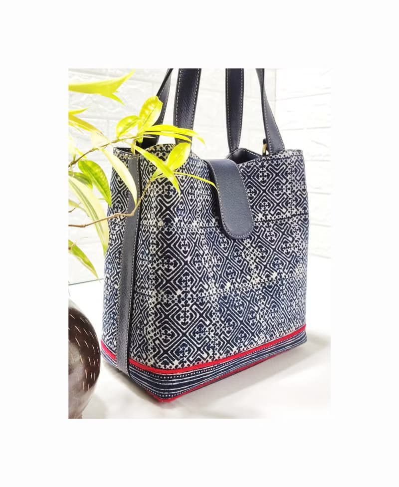 Miniature, Tribal Bag, Hmong Handbags, Water-splashed Bags, Indigo Purses