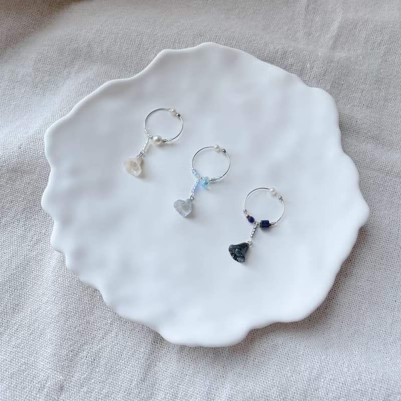 TeenyTinyCraft | Bloom • 三色 手工耳骨夾/戒指