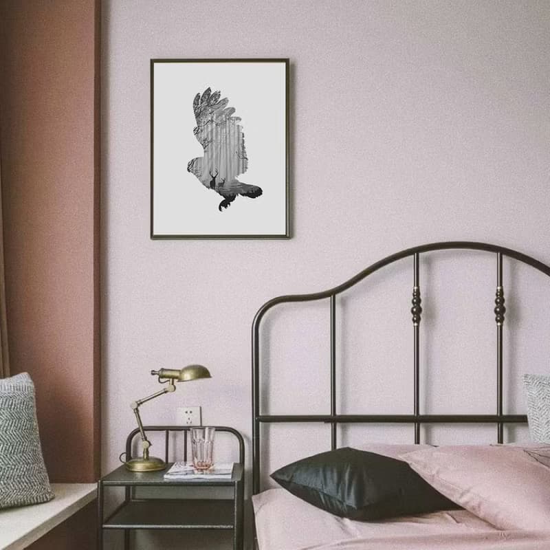 蒼鷹-臥房掛畫/商空/複製畫/玄關/角落空間/鳥/居家飾品