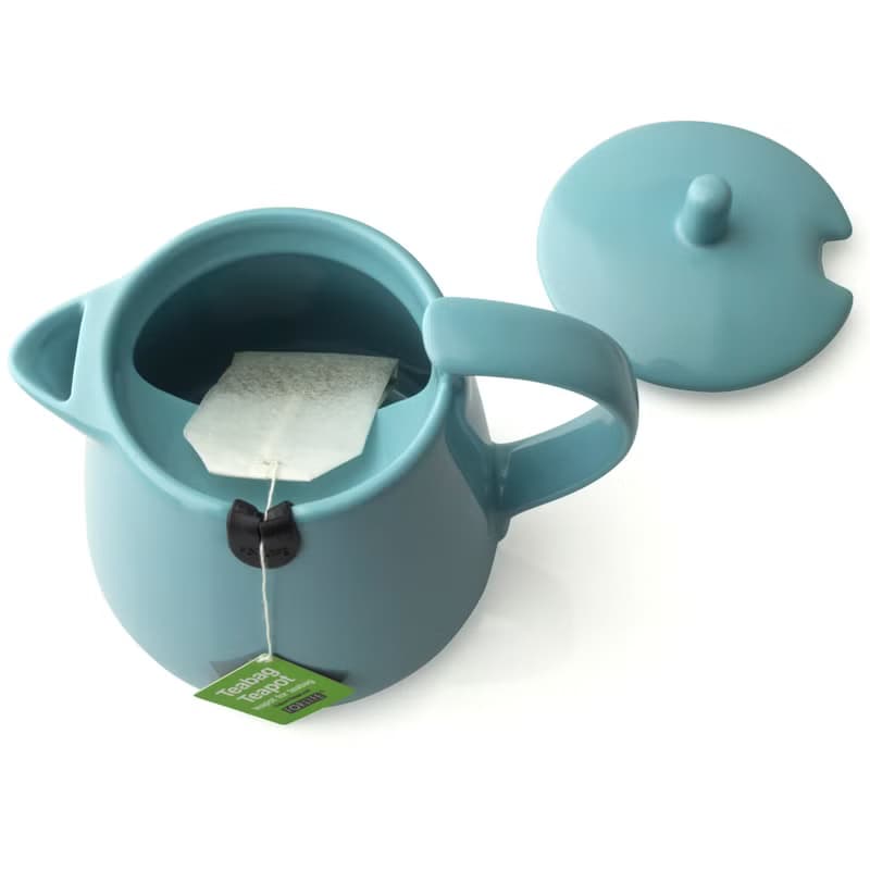 【節日送禮】美國FORLIFE茶包壺-湖水藍 (茶包茶壺)