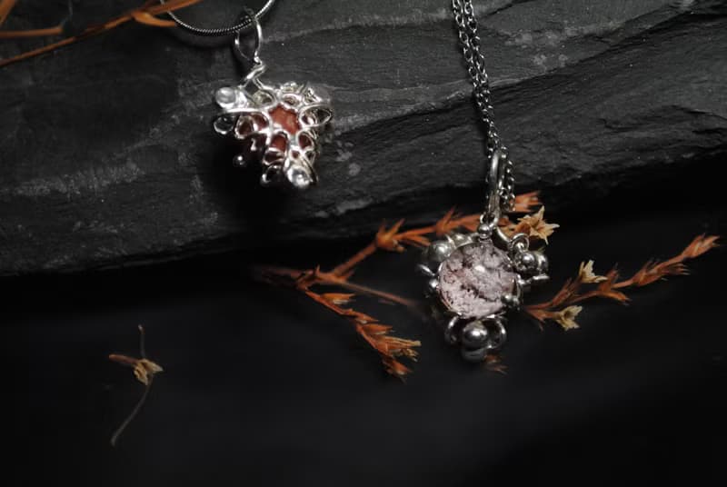 Phantom Quartz 幽靈球純銀墜
