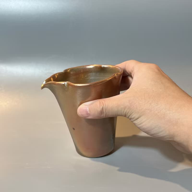 柴燒花系列茶海 / 公道杯 / 小平凡手作