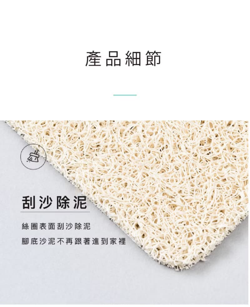 【預購】熊熊笑一個刮泥地墊