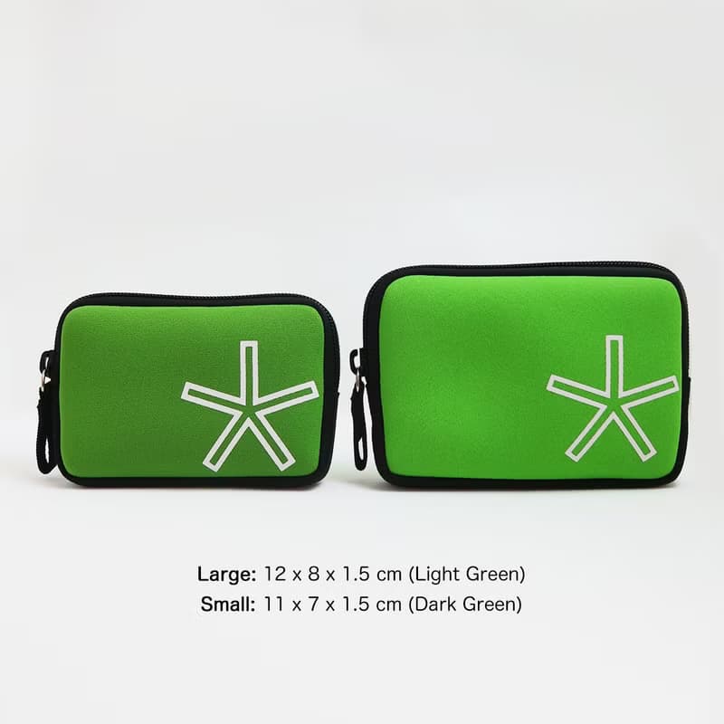 C.C. Zip 海星卡片零錢包 有隔層 名片夾【10色】