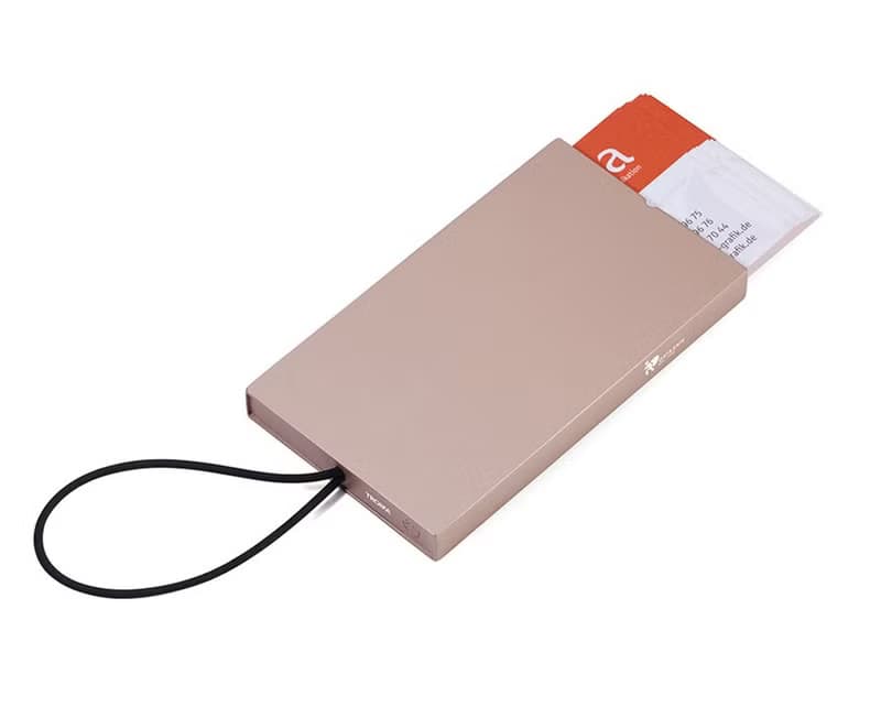【畢業禮物】彈指之間 RFID 防盜錄金屬卡夾(金色)【畢業禮物