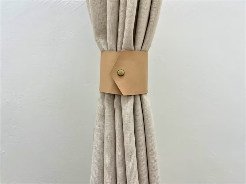 皮革窗帘绑带//简约主义//家居装饰//窗帘//窗帘绑带