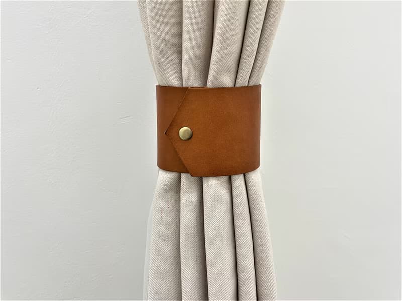 皮革窗帘绑带//简约主义//家居装饰//窗帘//窗帘绑带