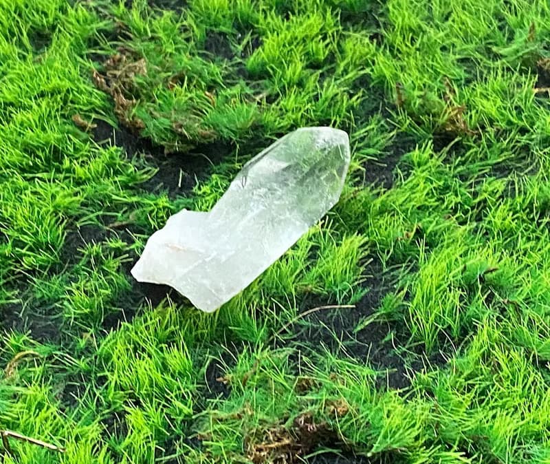 天然原礦能量冰透白水晶柱狀原石 療癒 開運 淨化 能量 擺件