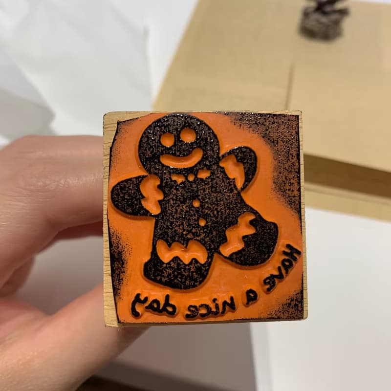 高松聖誕氣氛橡皮印章