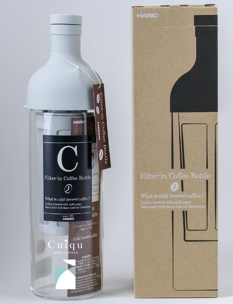 日本知名品牌 HARIO與 CUIQU DRIP COFFEE 聯名原廠冷泡瓶