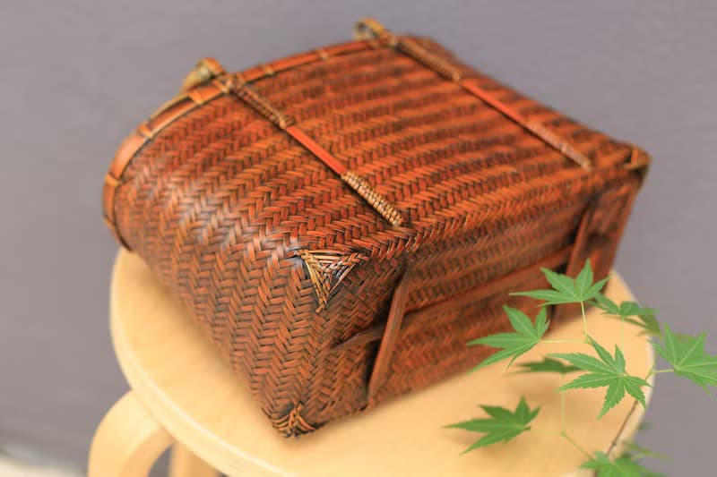 竹編系列 | 手提包 拎包 束口內袋 | 外出 收納 野餐 茶具 | 烤色