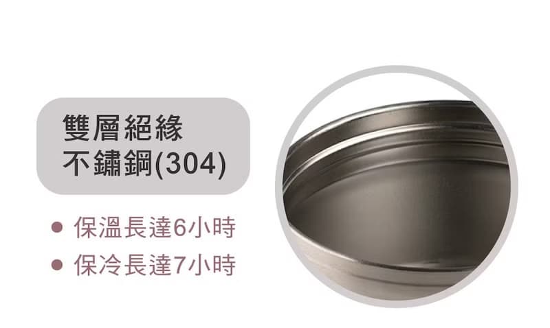 【缺貨】快速到貨【Citron】雙層食品保溫罐_神祕紫