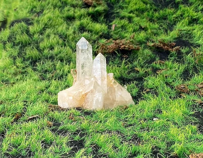 天然原礦白水晶冰山能量柱 白水晶簇 消磁淨化 快速出貨 風水小物
