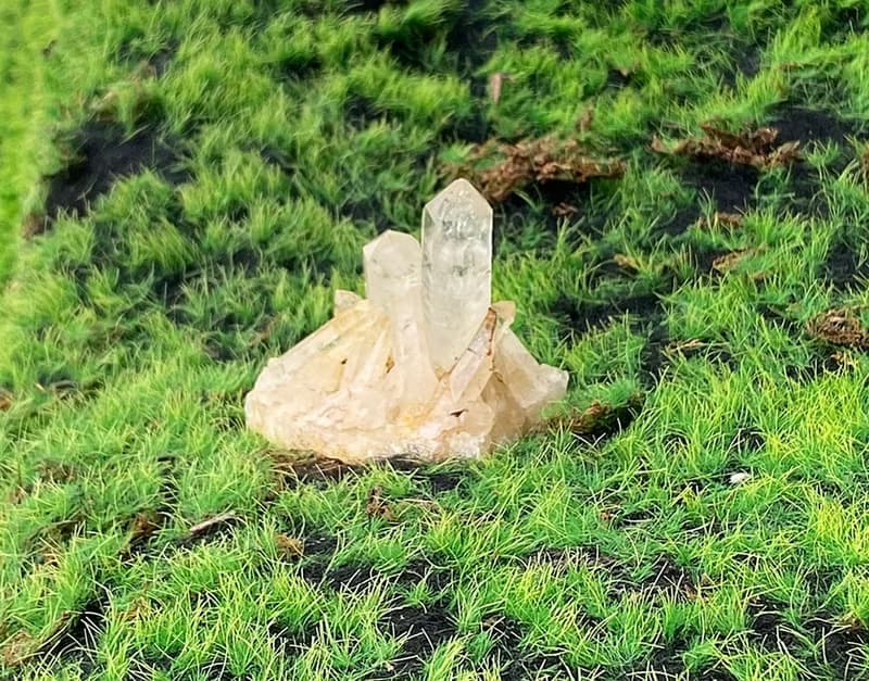 天然原礦白水晶冰山能量柱 白水晶簇 消磁淨化 快速出貨 風水小物