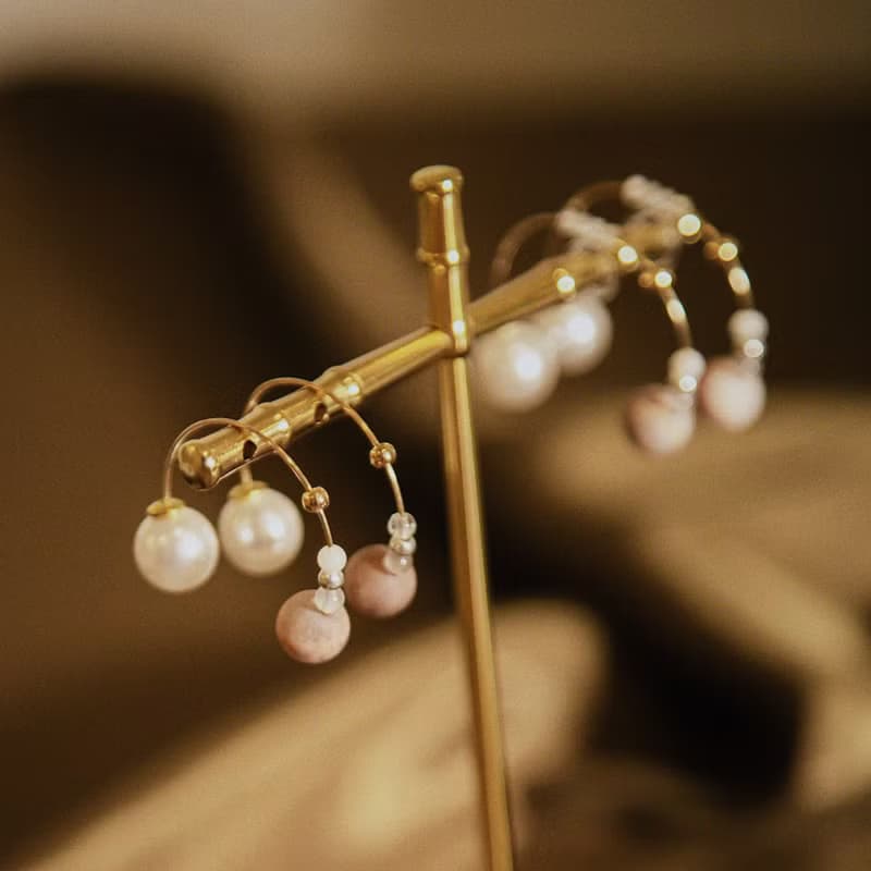 Solar Eclipse Halo 日蝕光環耳飾