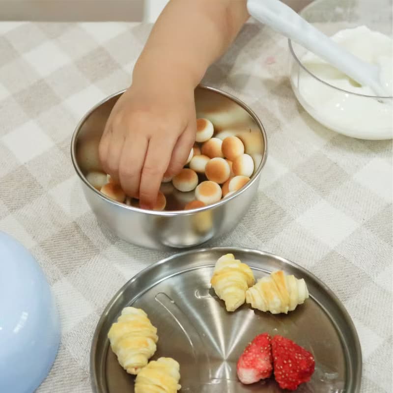 抗菌可微波Essten水晶小粥碗四件組(不鏽鋼上蓋)∣Moek X Jesper