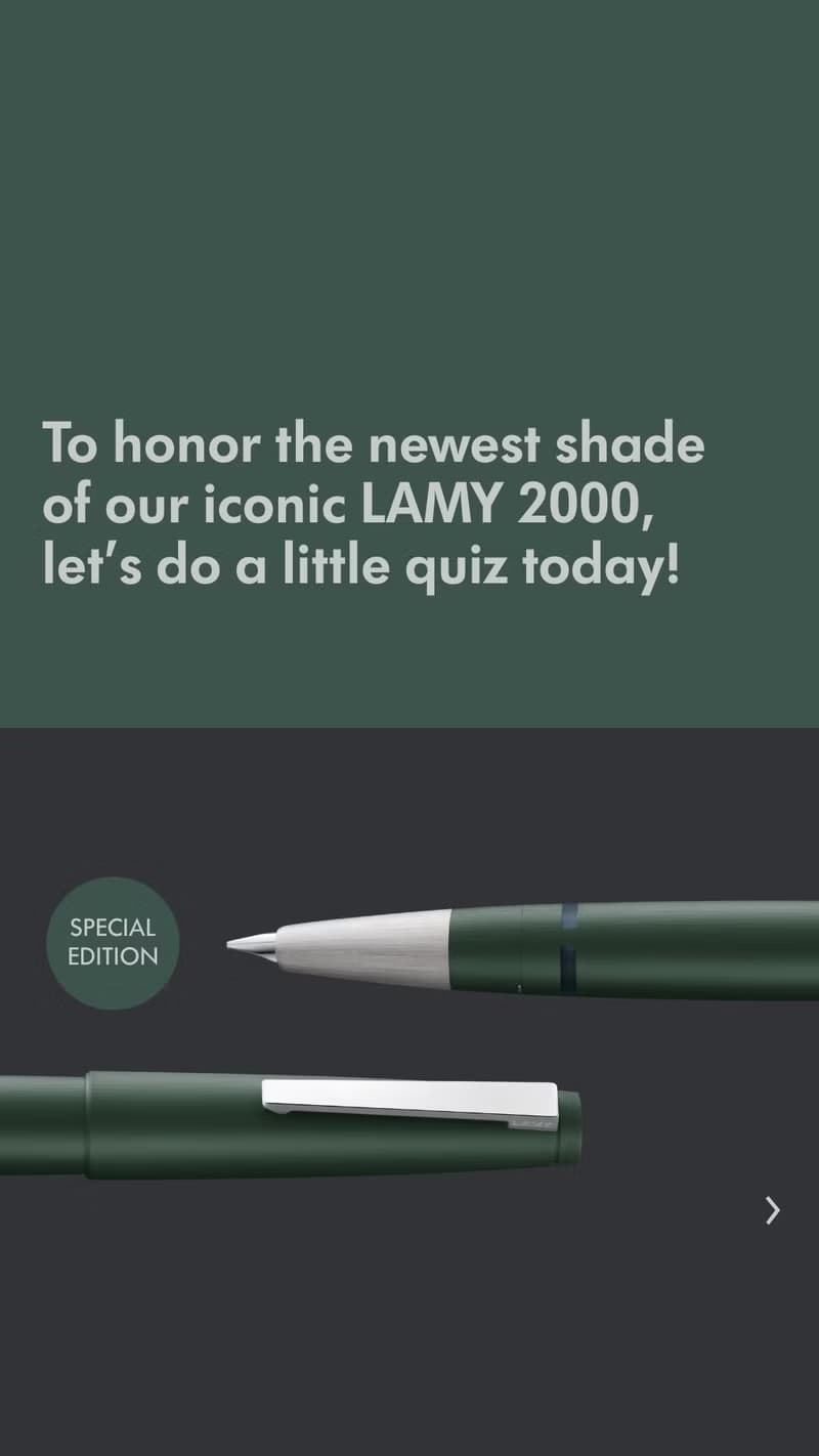 LAMY 全球限量 58週年紀念鋼筆禮盒 / 2000 58週年系列 - 松森綠