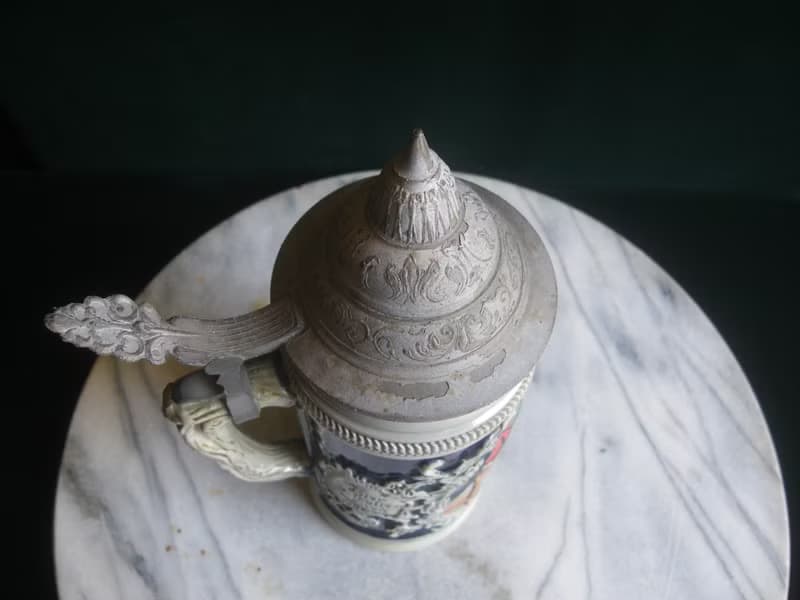 【老時光 OLD-TIME】早期西德製陶瓷啤酒杯