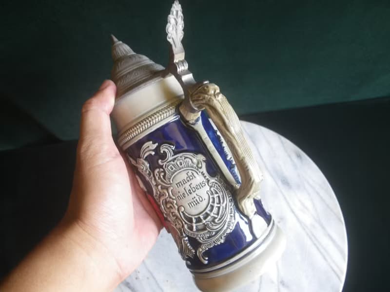 【老時光 OLD-TIME】早期西德製陶瓷啤酒杯