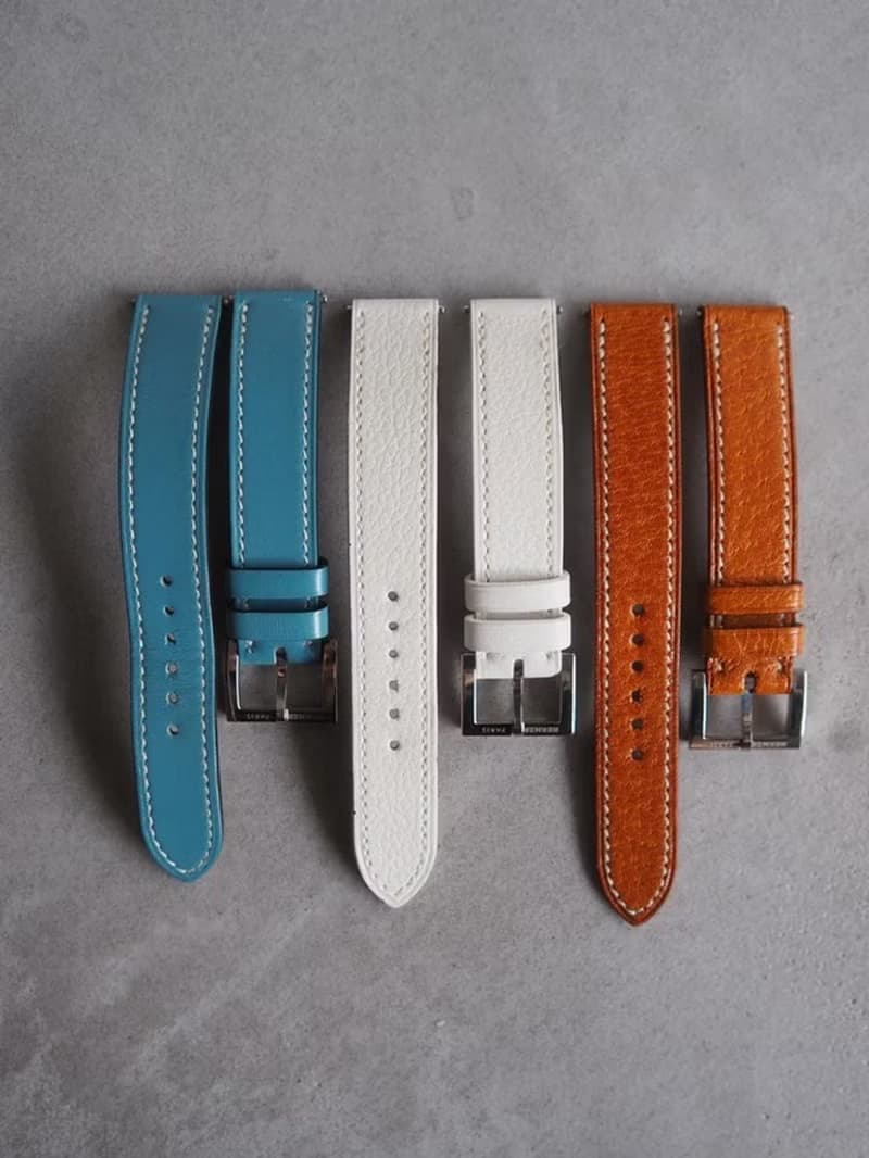 HERMÈS Belt Watch エルメス ベルトウォッチ シルバー ブラック  ホワイト ブラウン ブルージーン ヴィンテージ