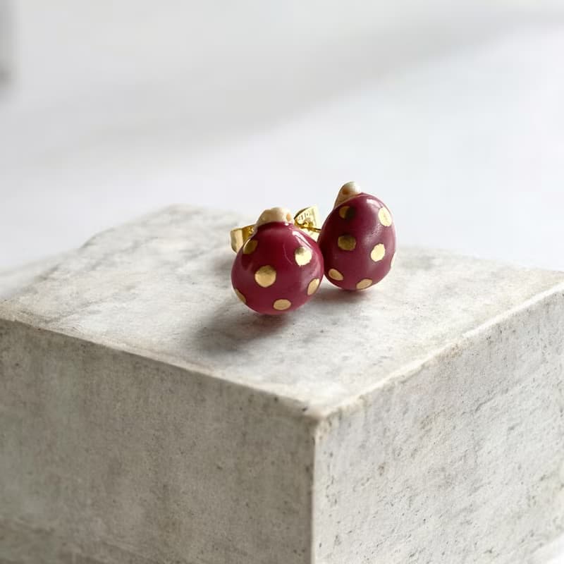 Earrings てんとう虫