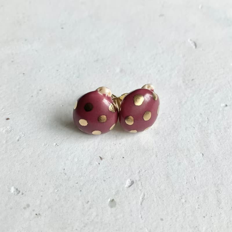 Earrings てんとう虫