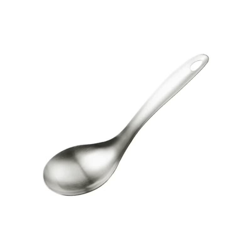 日本霜山 304不鏽鋼料理勺/分菜勺-23cm