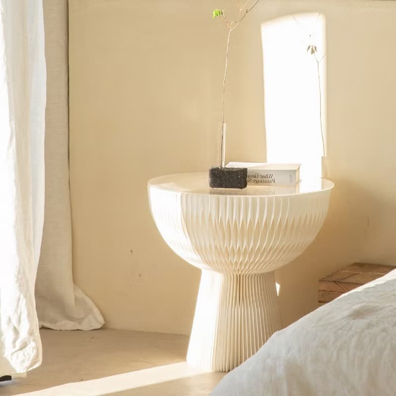 花束邊几 霧霾灰