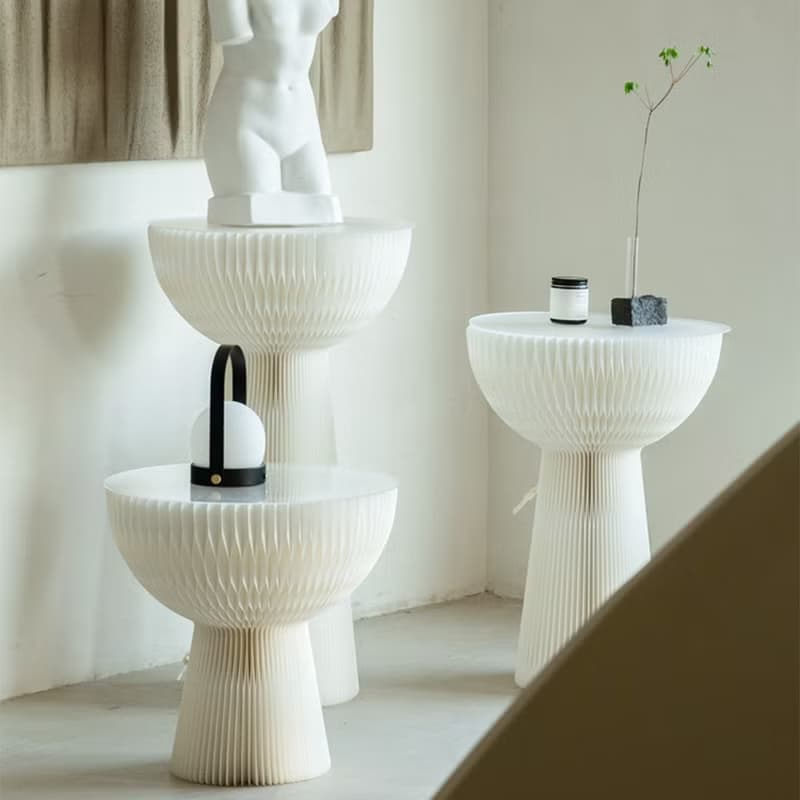 花束邊几 霧霾灰