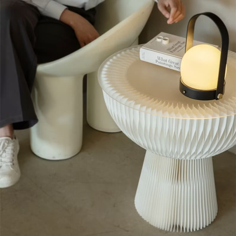 花束邊几 霧霾灰