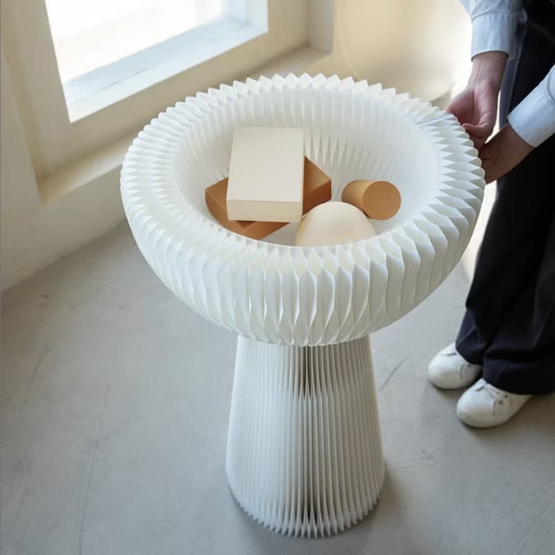 花束邊几 霧霾灰