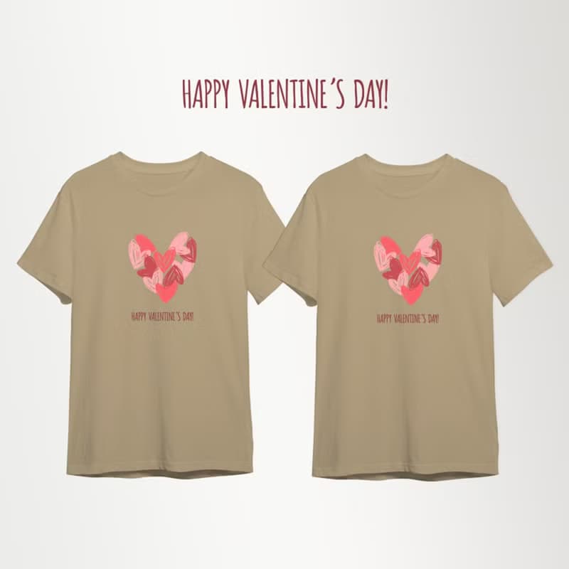 【Walkplus】情人節抗菌除臭機能棉T(CTPT0001)