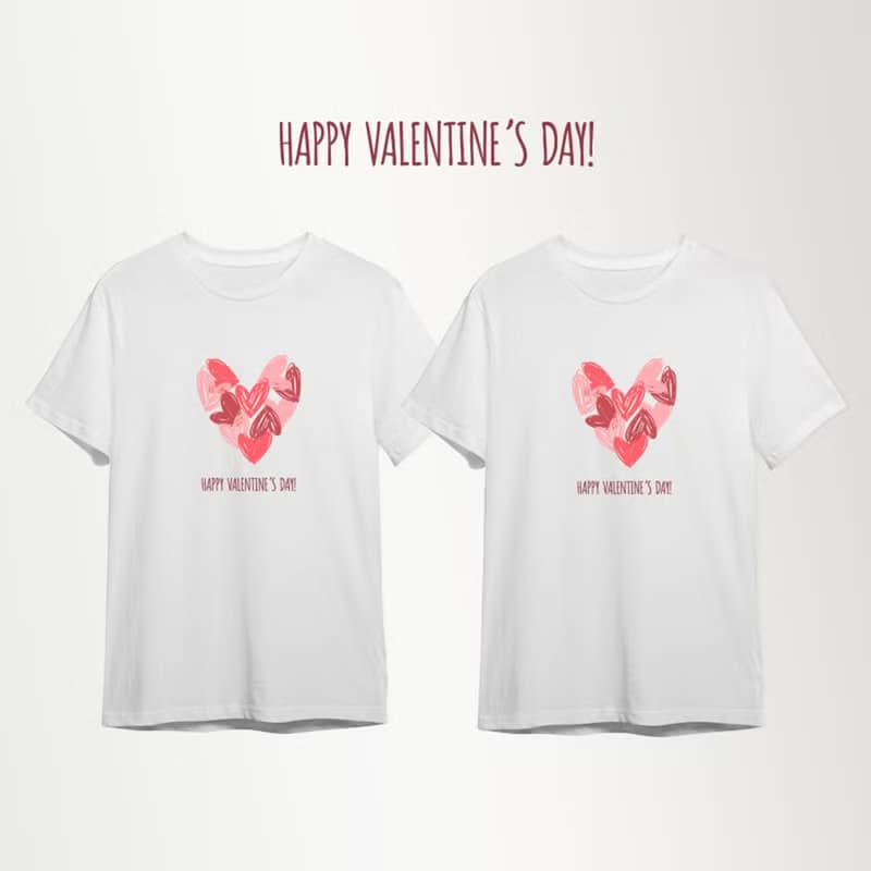 【Walkplus】情人節抗菌除臭機能棉T(CTPT0001)