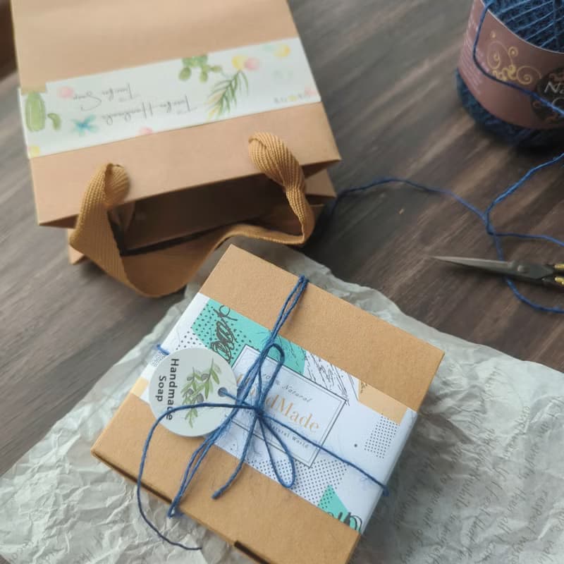 時間迷皂 l 沐浴皂花窗款單入禮盒 l 附提袋
