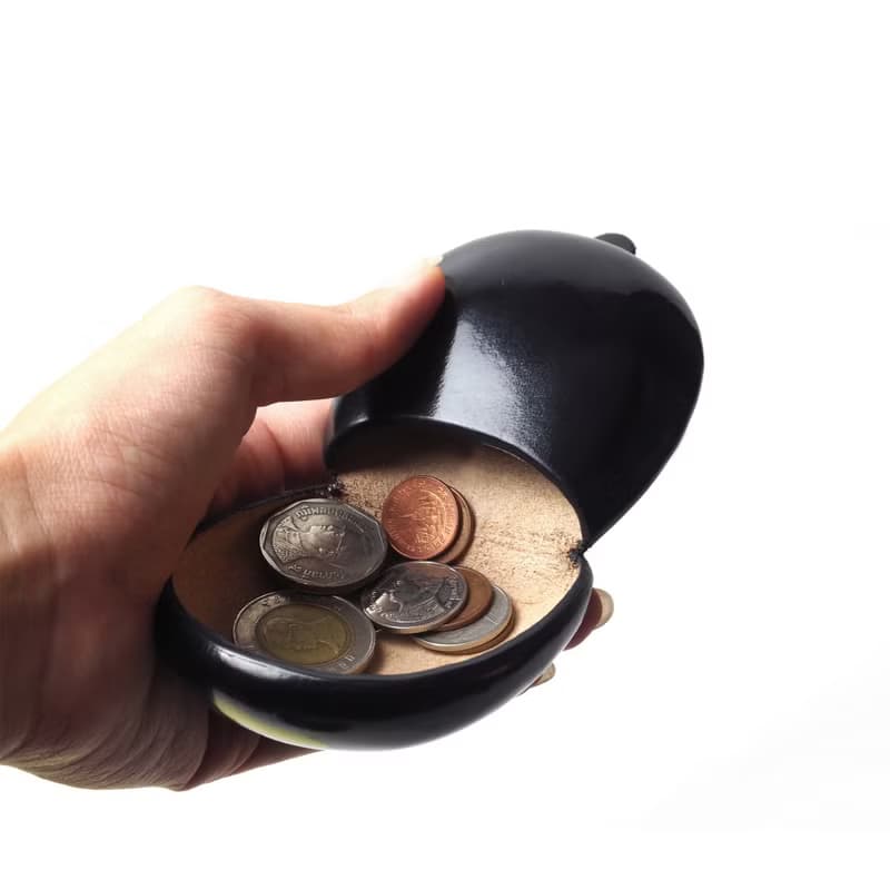 COIN CASE /GRANITE BLACK