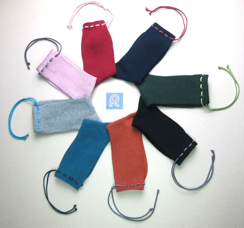 II Socks/文青款綁繩中統襪/百搭黑/接單訂製