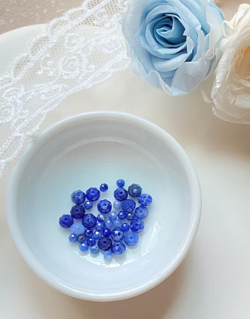 九月誕生石  藍寶石造型手鍊 氣質款