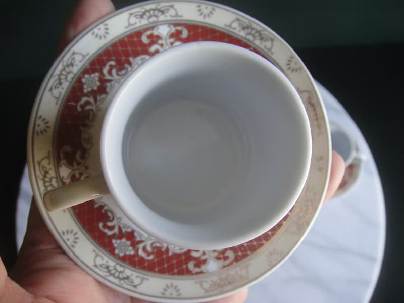 【老時光 OLD-TIME】早期二手歐美風格茶具組(四杯四盤為一組)