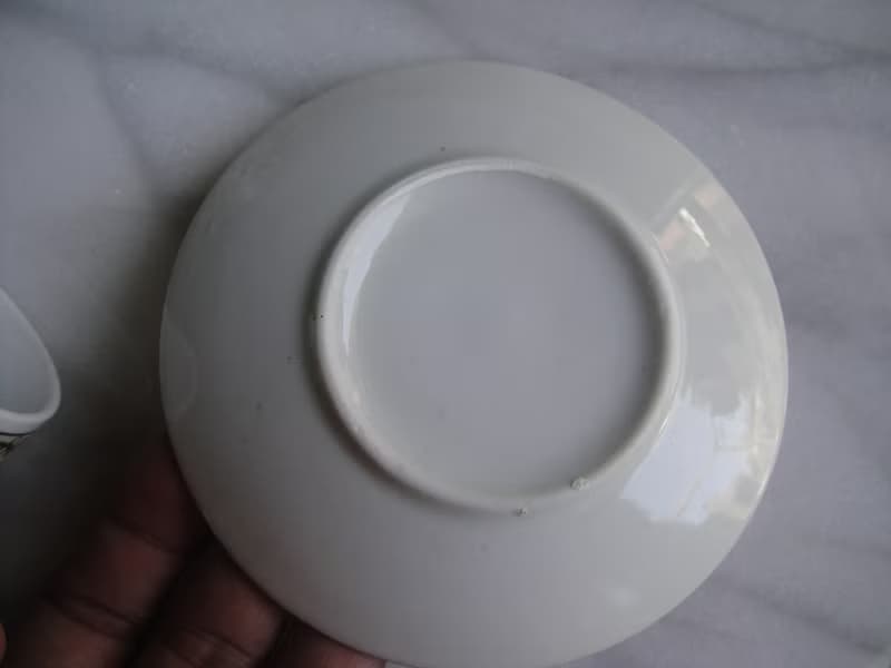 【老時光 OLD-TIME】早期二手歐美風格茶具組(四杯四盤為一組)